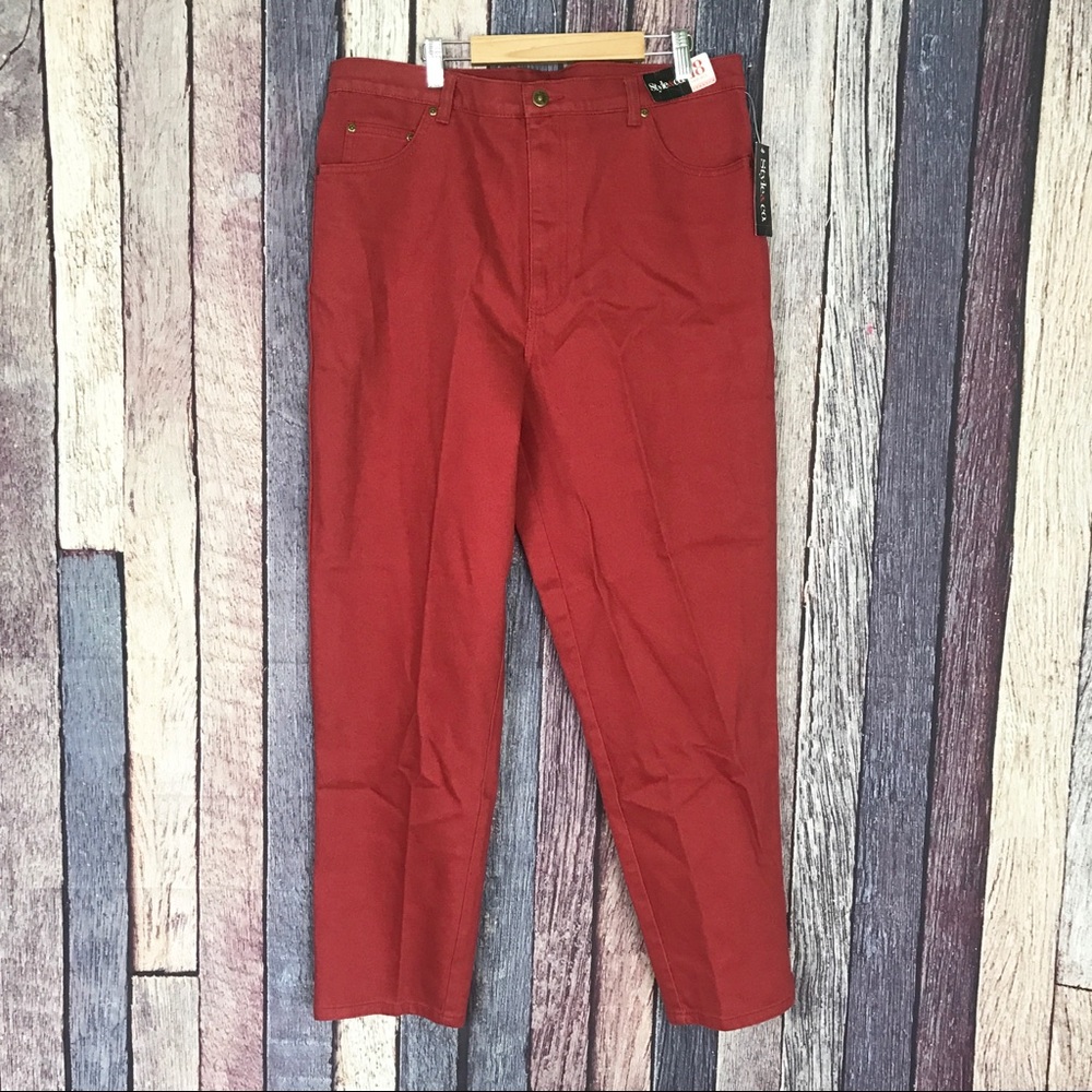 NWT Vintage Style Style & Co High-Waist Mom Jeans